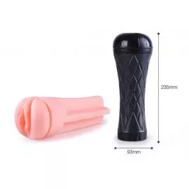 Вибро мастурбатор Masturbator-Vibrating Vagina cyber skin Latarka - 6