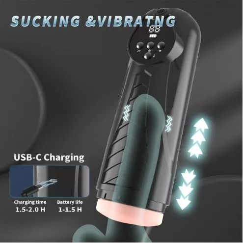 Мастурбатор LUXURY Masturbator, PREMIUM RECHARGEABLE MULTIFUNCTIONS 04