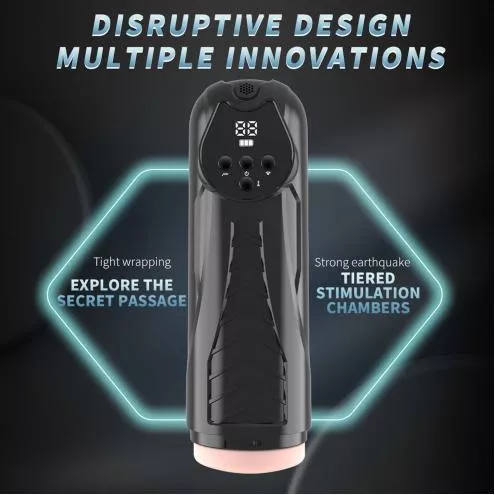 Мастурбатор LUXURY Masturbator, PREMIUM RECHARGEABLE MULTIFUNCTIONS 04