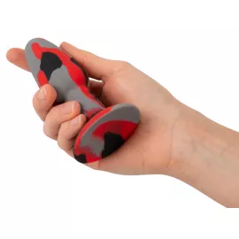 Анальная пробка - Anos Tricolour Butt Plug - 7