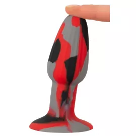 Анальная пробка - Anos Tricolour Butt Plug - 4