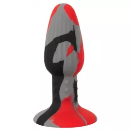Анальная пробка - Anos Tricolour Butt Plug - 6