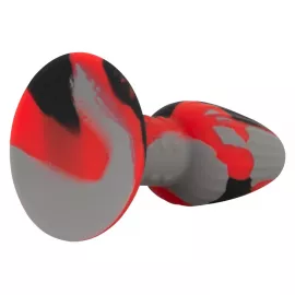 Анальная пробка - Anos Tricolour Butt Plug - 2