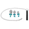 Набор анальных пробок и поводок - Butt Plug Set with a Leash