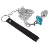 Набор анальных пробок и поводок - Butt Plug Set with a Leash