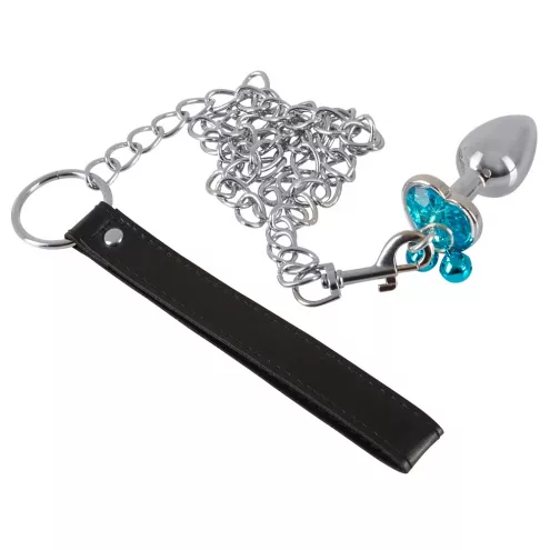 Набор анальных пробок и поводок - Butt Plug Set with a Leash