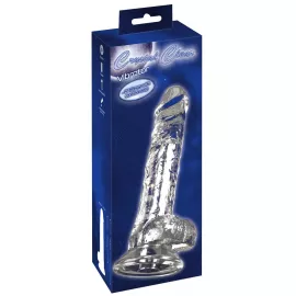 Вибратор – Crystal Clear Vibrator 24.5 см - 1