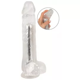 Вибратор – Crystal Clear Vibrator 24.5 см - 7