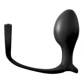 Анальная пробка с эрекционным кольцом - AFC Ass-Gasm CockRing Advanced Plug - 4