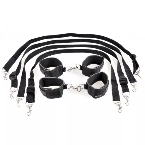 Бондажний набір - FFS Cuff Tether Set Black