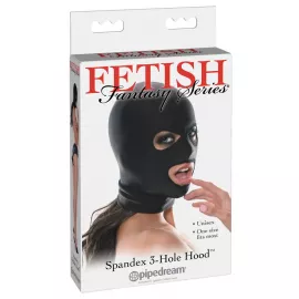 Маска - Fetish Fantasy Series Spandex 3 Hole Hood - 1