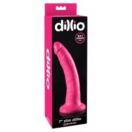 Фалоімітатор - Dillio 7 Slim Pink - 1