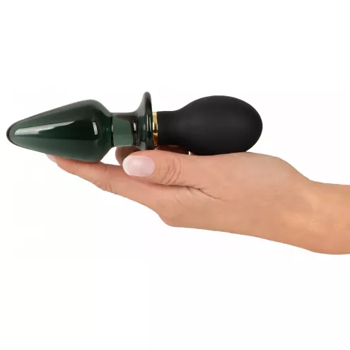 Анальный стимулятор - ANOS Double-Ended Butt Plug With Vibration