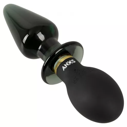 Анальный стимулятор - ANOS Double-Ended Butt Plug With Vibration