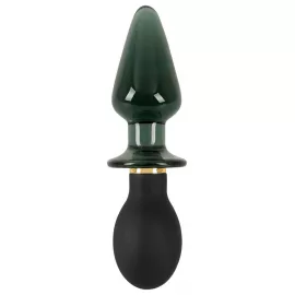 Анальный стимулятор - ANOS Double-Ended Butt Plug With Vibration - 6