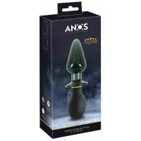 Анальный стимулятор - ANOS Double-Ended Butt Plug With Vibration