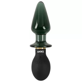 Анальный стимулятор - ANOS Double-Ended Butt Plug With Vibration - 4