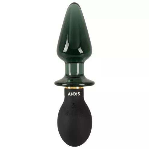 Анальный стимулятор - ANOS Double-Ended Butt Plug With Vibration