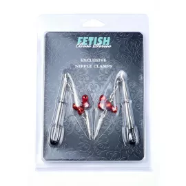 Затискачі Exclusive Nipple Clamps No.4 Fetish Boss Series - 2