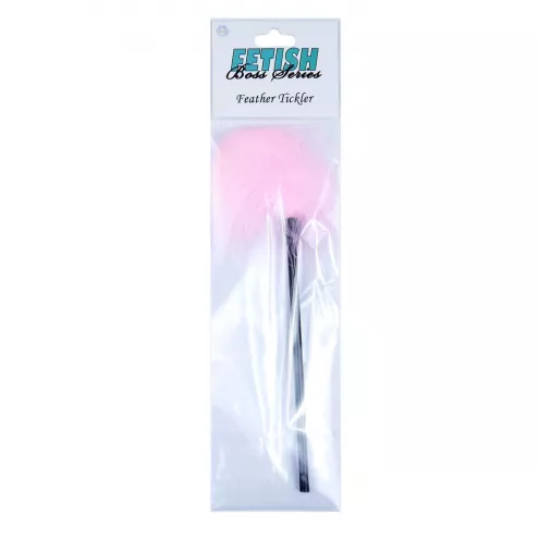 Пір'їнка Feather Tickler Pink Boss Series Fetish