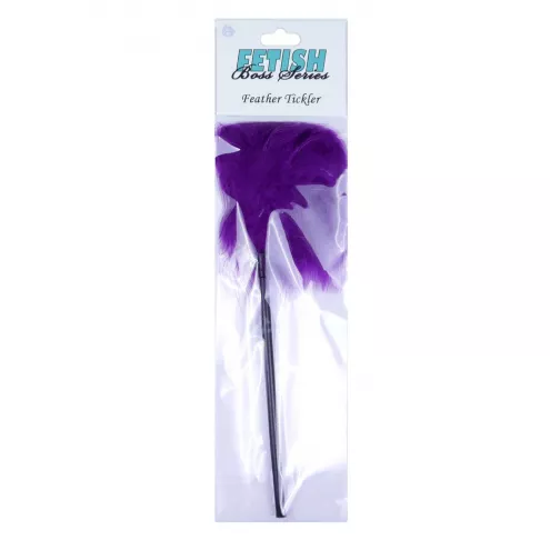 Пір'їнка Feather Tickler Purple Boss Series Fetish