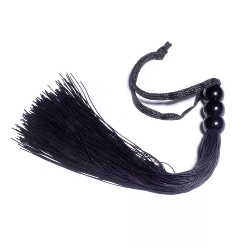 Батіг Silicone Whip Black 10 - Fetish Boss Series