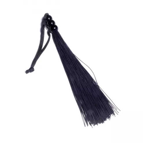 Батіг Silicone Whip Black 10 - Fetish Boss Series