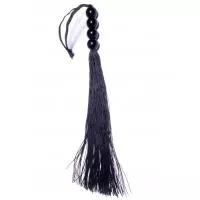 Кнут Silicone Whip Black 14 - Fetish Boss Series