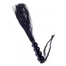 Кнут Silicone Whip Black 14 - Fetish Boss Series - 5
