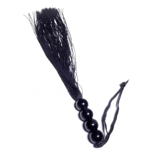 Кнут Silicone Whip Black 14 - Fetish Boss Series