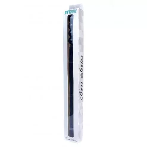 Кнут Silicone Whip Black 14 - Fetish Boss Series