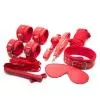 Набор БДСМ игрушек Fetish B-Series BDSM Kit 5.0, красный