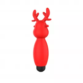 Мини-вибратор - Erospace Sweet Play Mini Reindeer Vibrator A10 - 2
