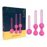 Набір вагінальних кульок - Erospace Sweet Play Kegel Balls Set A12