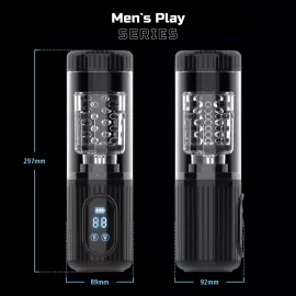 Мастурбатор - Erospace Mens Play Automatic Thrusting Masturbator B2 - 7