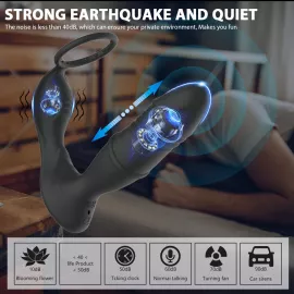 Масажер простати – Erospace Mens Play Thrusting Prostate Massager APP Controlled B5 - 9
