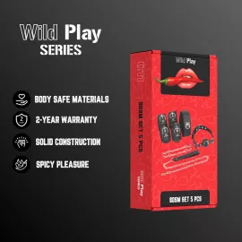 Набір БДСМ - Erospace Wild Play BDSM Set 5 pcs C11 - 7
