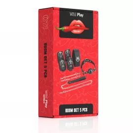 Набір БДСМ - Erospace Wild Play BDSM Set 5 pcs C11 - 1