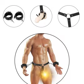 Набір БДСМ - Erospace Wild Play Male Bondage Set C13 - 8