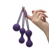 Набор вагинальных шаров Кегеля Sensual Kegel Balls Вес: 36, 62, 96 г. So Divine (Великобритания)