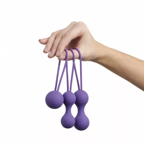 Набор вагинальных шаров Кегеля Sensual Kegel Balls Вес: 36, 62, 96 г. So Divine (Великобритания)