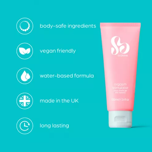 Гель для стимуляції оргазму Orgasm Stimulating Gel, 100 мл So Divine (Велика Британія)