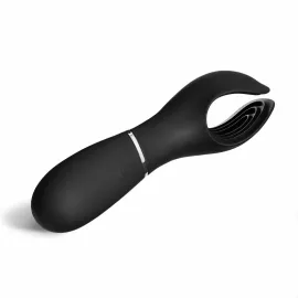Чоловічий мастурбатор з вібрацією Vibrating Stimulator колір: чорний So Divine (Велика Британія) - 5