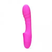Ребристий вібратор для зони G Pash Ribbed G-spot Vibrator колір: рожевий So Divine (Велика Британія)