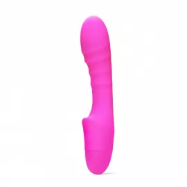 Ребристий вібратор для зони G Pash Ribbed G-spot Vibrator колір: рожевий So Divine (Велика Британія) - 1