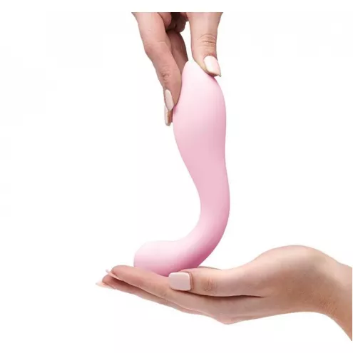 Фалоімітатор DISCREET Discreet Silicone G-spot Dildo колір: рожевий, 15 см So Divine (Велика Британія)