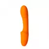 Ребристый вибратор для зоны G Pash Ribbed G-spot Vibrator цвет: оранжевый So Divine (Великобритания)