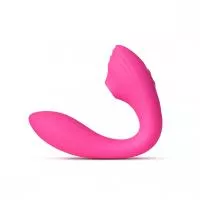 Вакуумный вибратор Pearl Vibe 2 в 1, цвет: розовый So Divine (Великобритания)
