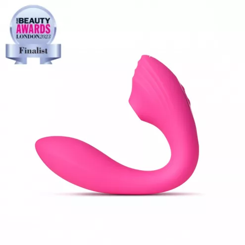 Вакуумный вибратор Pearl Vibe 2 в 1, цвет: розовый So Divine (Великобритания)
