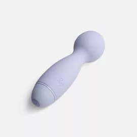 Міні вібратор Pearl Mini Massaging Wand для стимуляції та масажу, колір: блакитний So Divine (Велика Британія) - 2